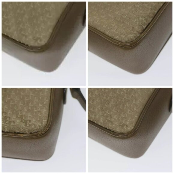 GUCCI Shoulder Bag Canvas Beige Brown Auth - Picture 14 of 16